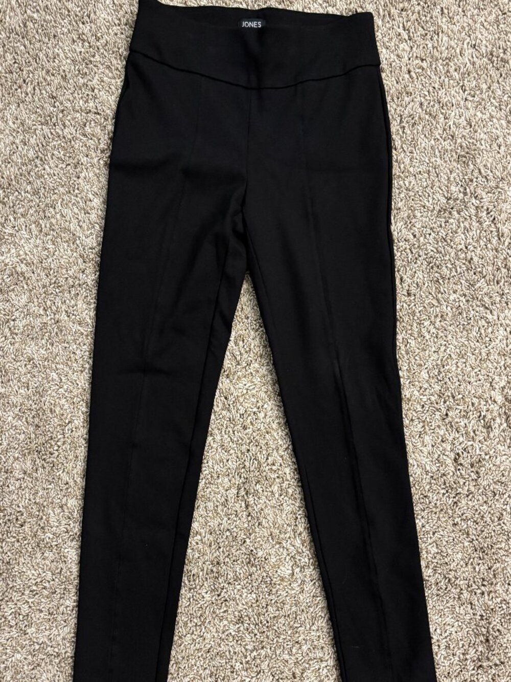 Jones NY pull on ankle pant in black (XS) 27" inseam New w/o tag